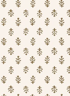 Inca Small Warm Brown Wallpaper