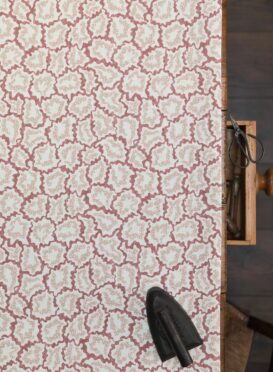 Pia Earthy Pinks Double Cream Linen