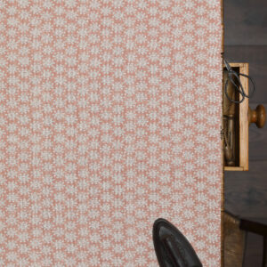 Luna Sand Pink Blotch on Stone Linen