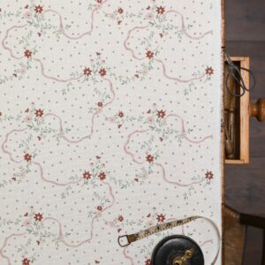 Cordee Caramel Pinks on Double Cream Linen