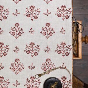 Agatha Small Sand Pinks on Stone Linen