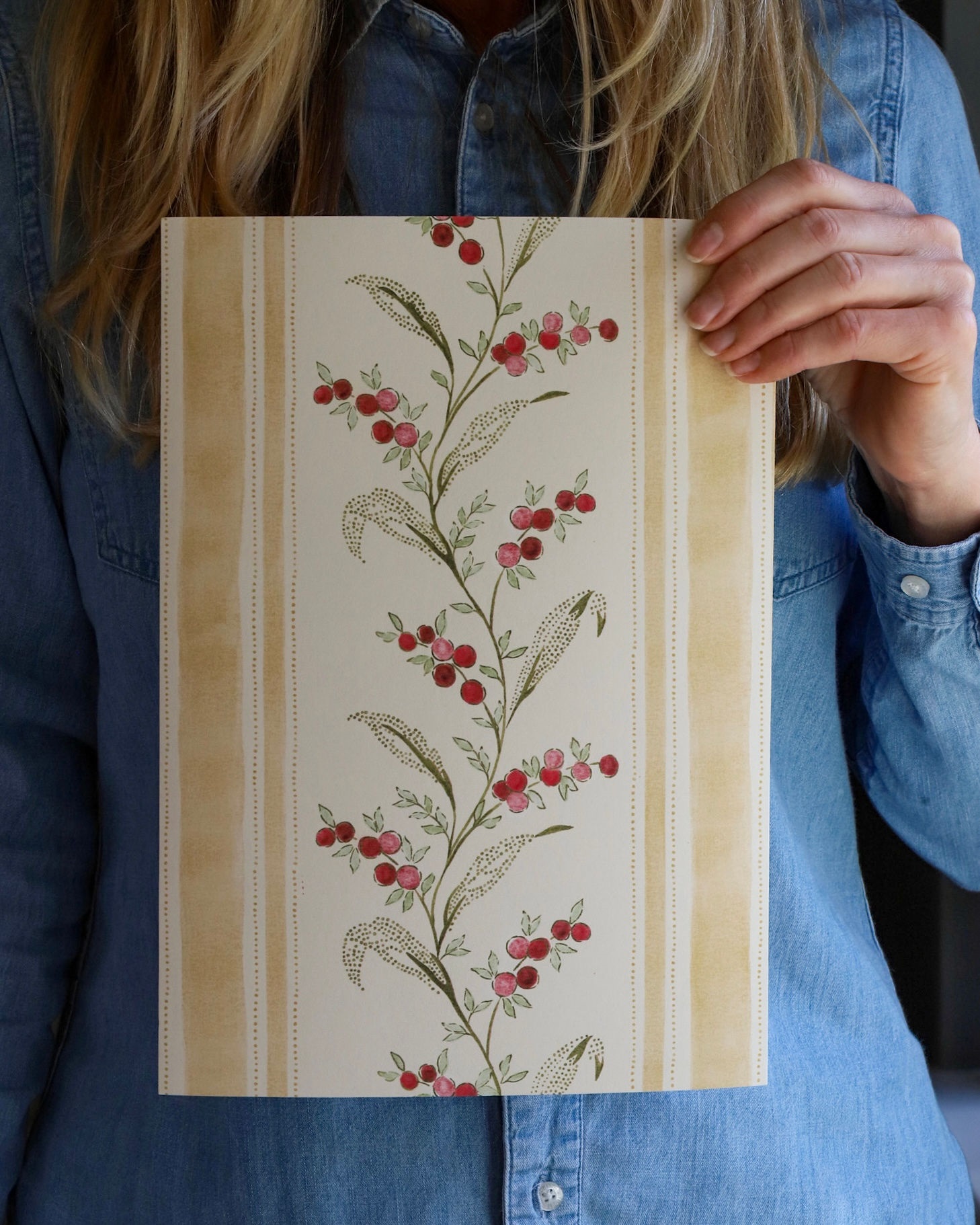 Genevieve Wallpaper ALL COLOURWAYS - Image 3