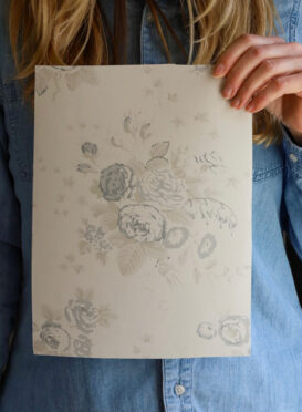 Bella Rosa Smokey Blues Wallpaper on Cloud