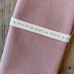 Sand Pink Brushed Linen (Suitable for curtains, blinds & upholstery) £48.00