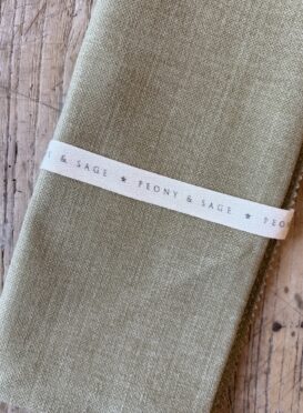 Olive Brushed Linen (Suitable for curtains, blinds & upholstery) £48.00