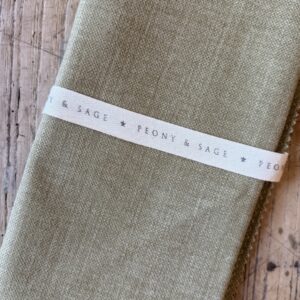 Olive Brushed Linen (Suitable for curtains, blinds & upholstery) £48.00