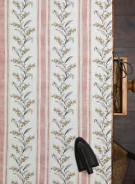 Genevieve Plaster + Wheat on Ivory Linen