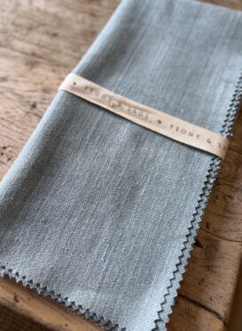 Salcombe Blue Brushed Linen (Suitable for curtains, blinds & upholstery) £48.00