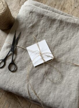 3m of Heavy Beautiful Flax Leige Linen from Belgium