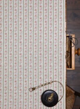Montana Olive + Terracotta on Cream Linen
